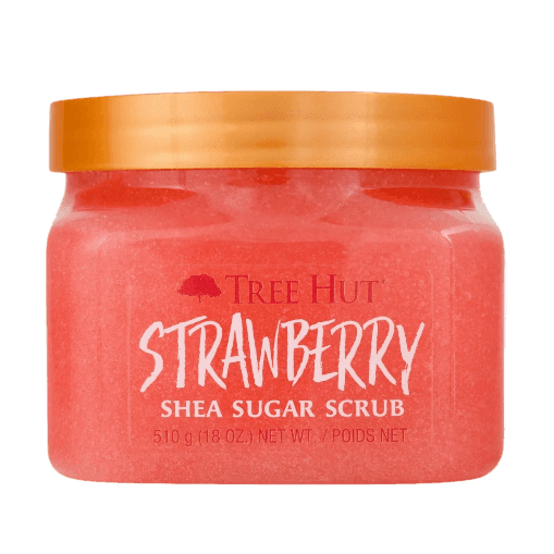 Strawberry shea sugar scrub 510g