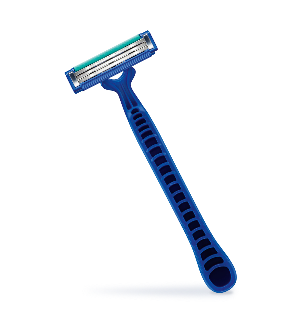 Blue 3 simple disposable razor 4s