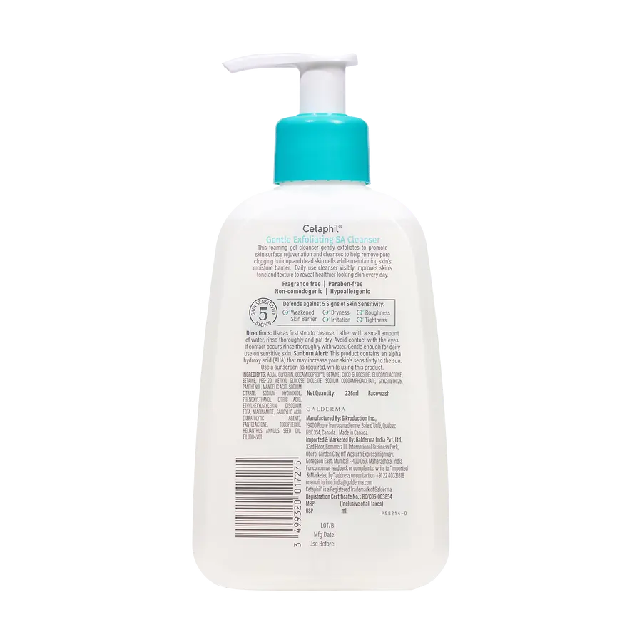 Gentle Exfoliating SA Cleanser 236ml