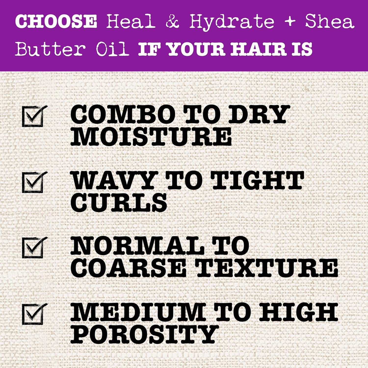 Revive & hydrate + shea butter shampoo 385ml