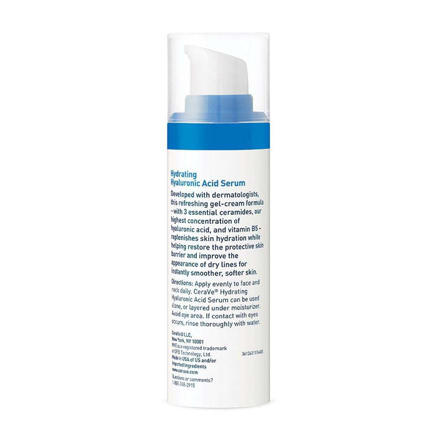 Hydrating hyaluronic acid serum 30ml