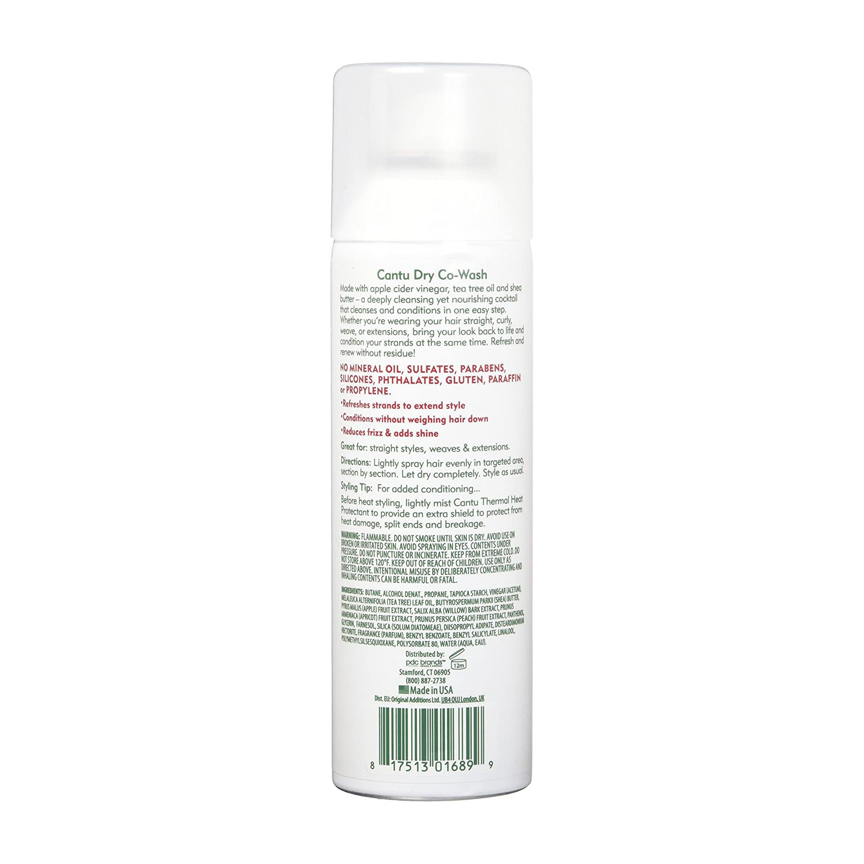 Apple cider vinegar dry co-wash 141g