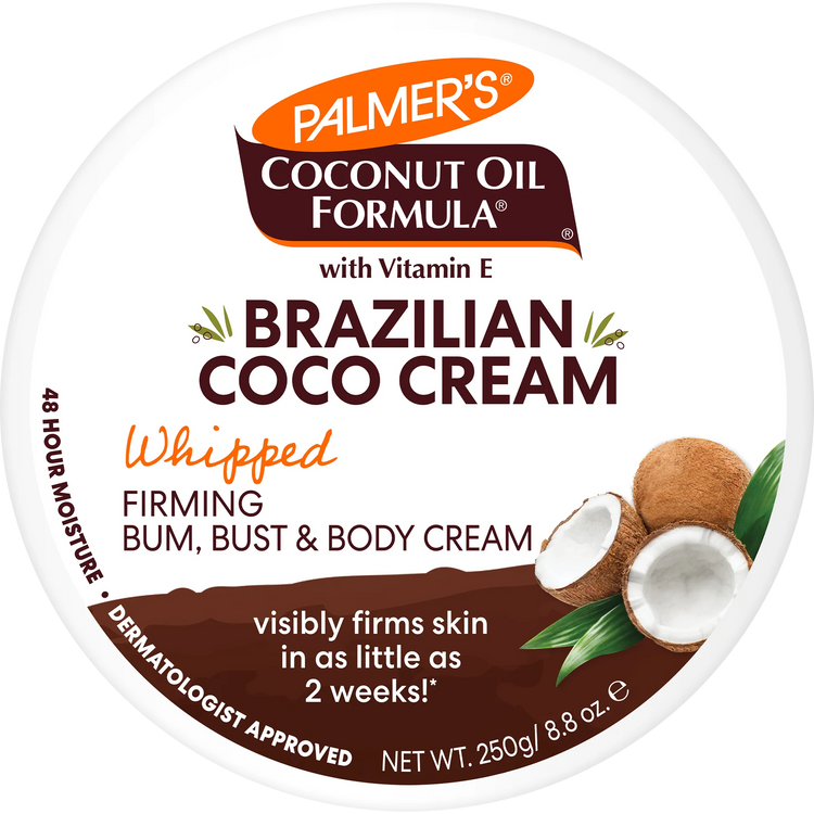Brazilian Coco Whipped Bum, Bust & Body Cream 250g