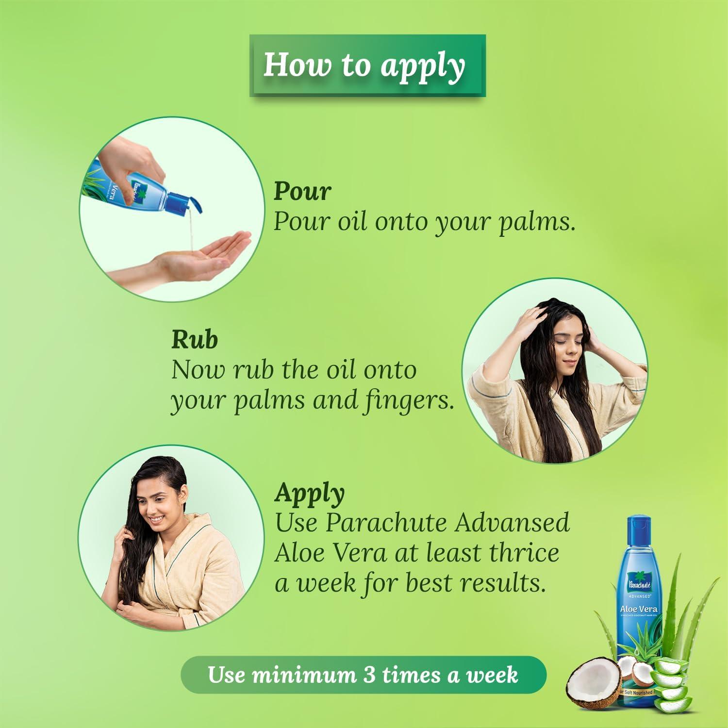 Advansed Aloe Vera Enriched Coconut Hair Oil 150ml