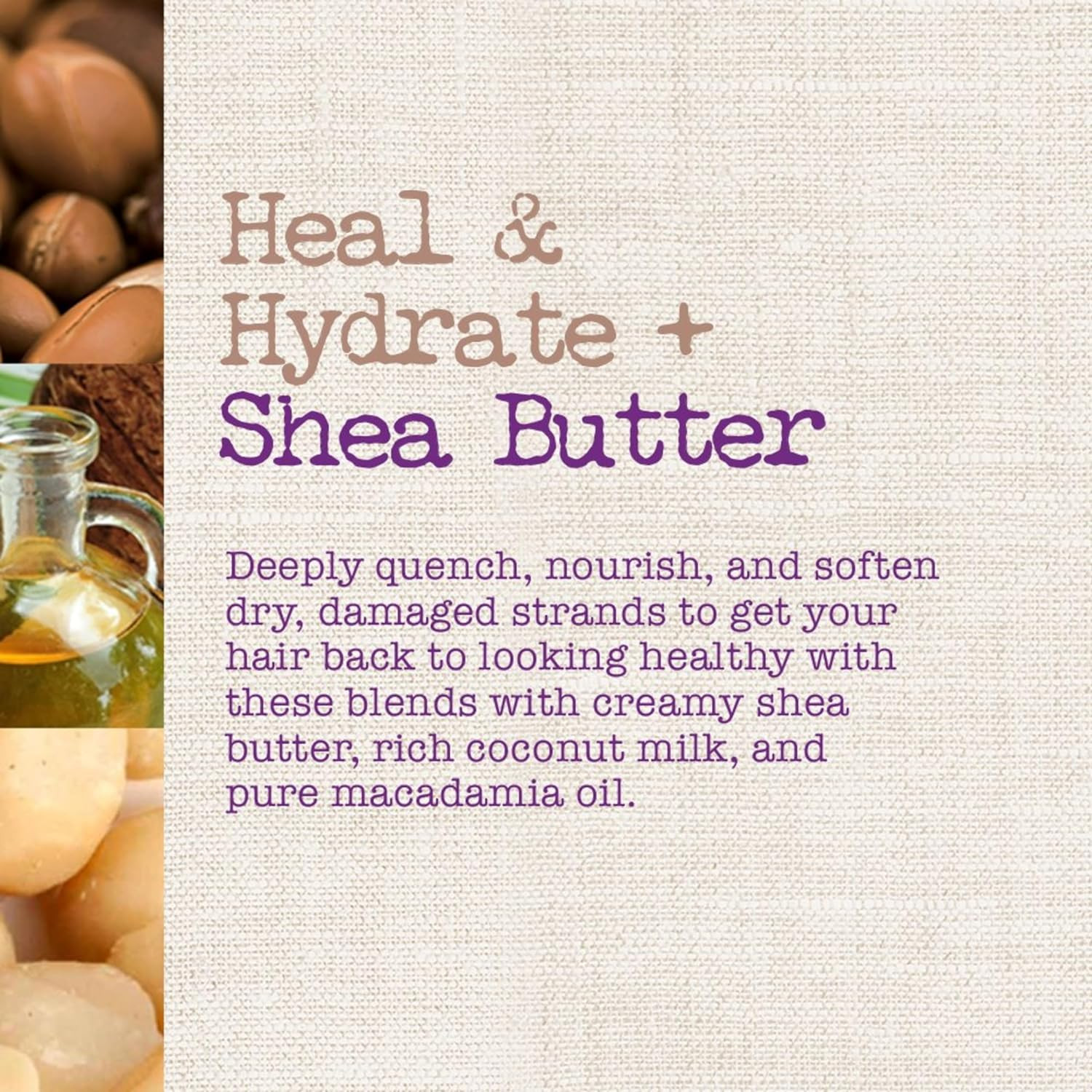 Revive & hydrate + shea butter shampoo 385ml