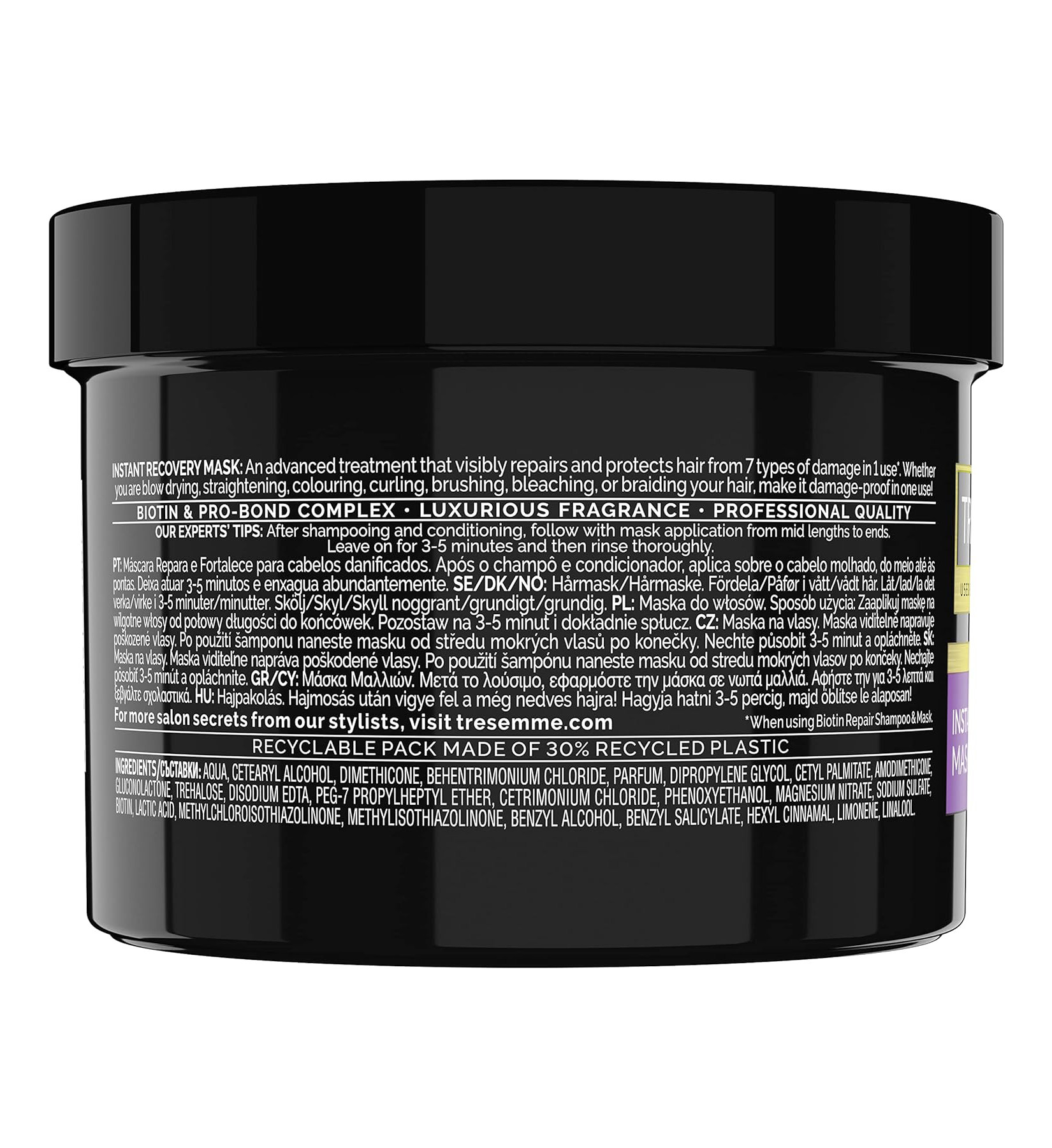 Biotin repair instant recovery mask 440ml