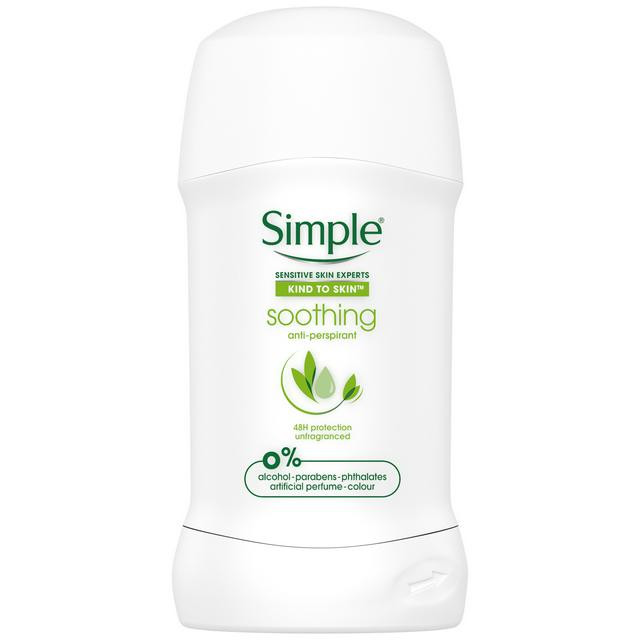 Kind to skin soothing anti perspirant deo stick 40ml