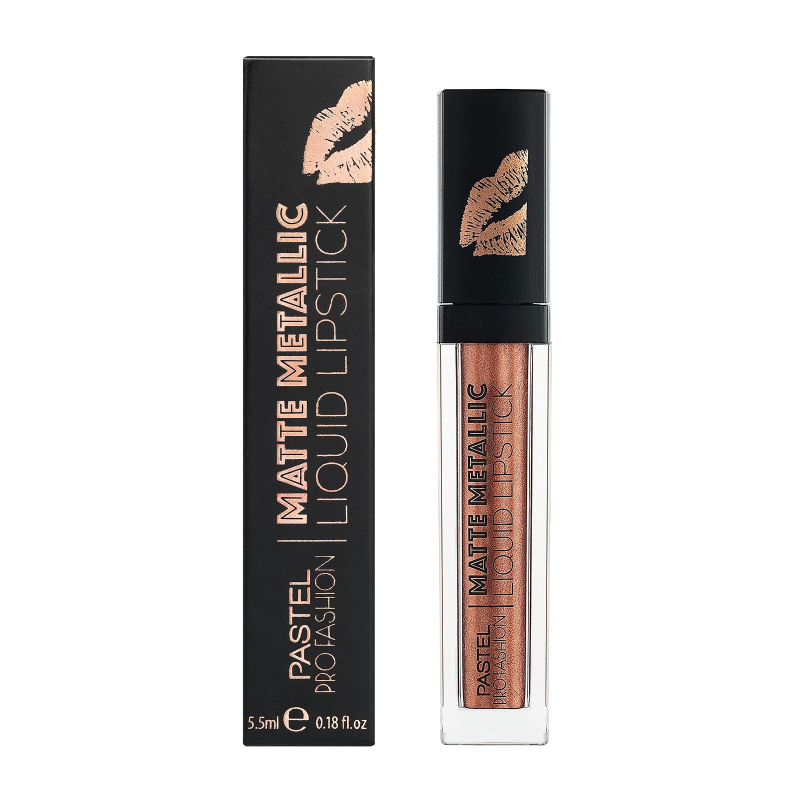 Pro fashion liquid metallic matte lipstick 5.5ml