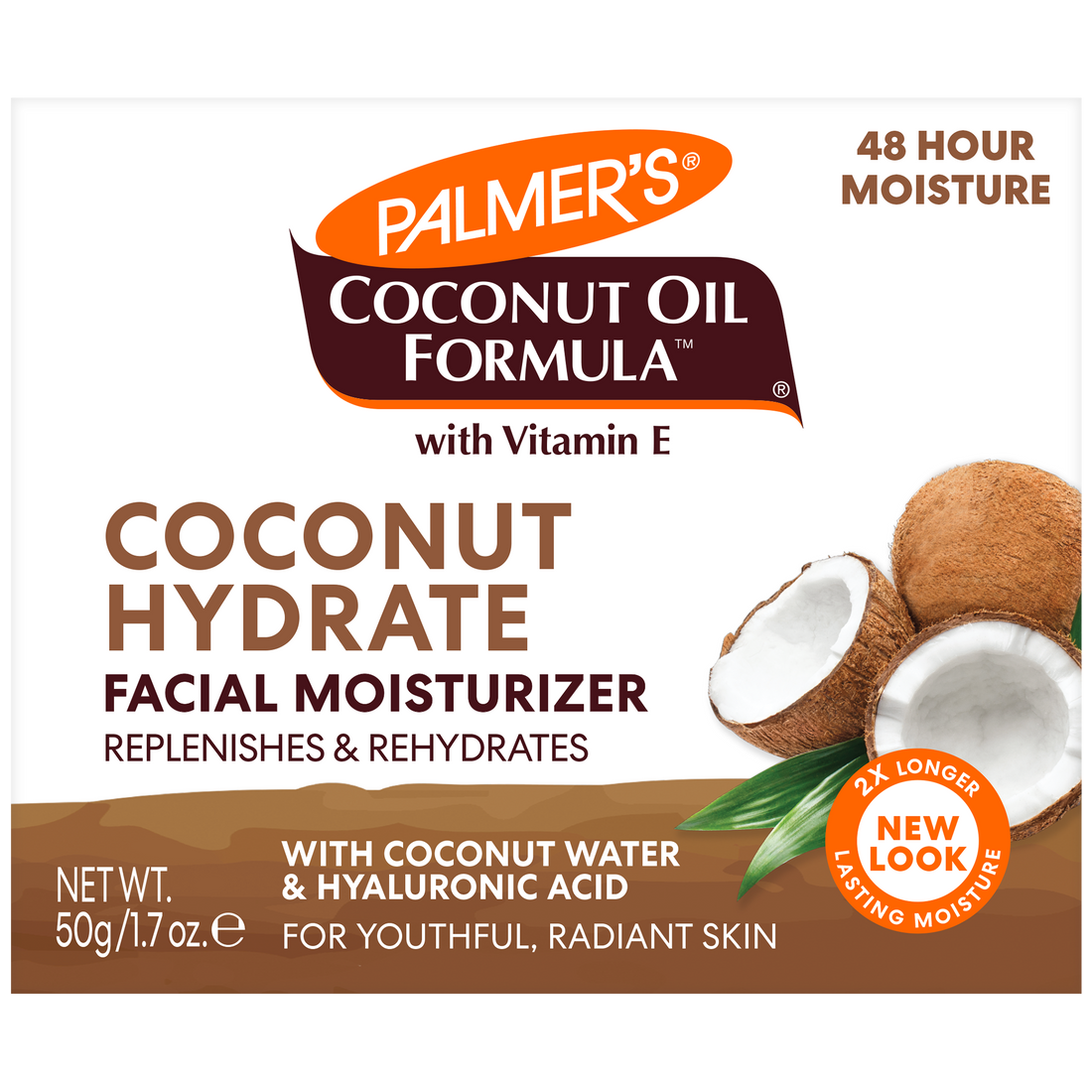 Coconut butter formula coconut hydrate facial moisturizer 50g