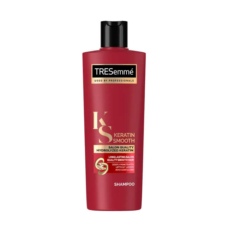 Keratin smooth salon quality hydrolyzed shampoo 340ml