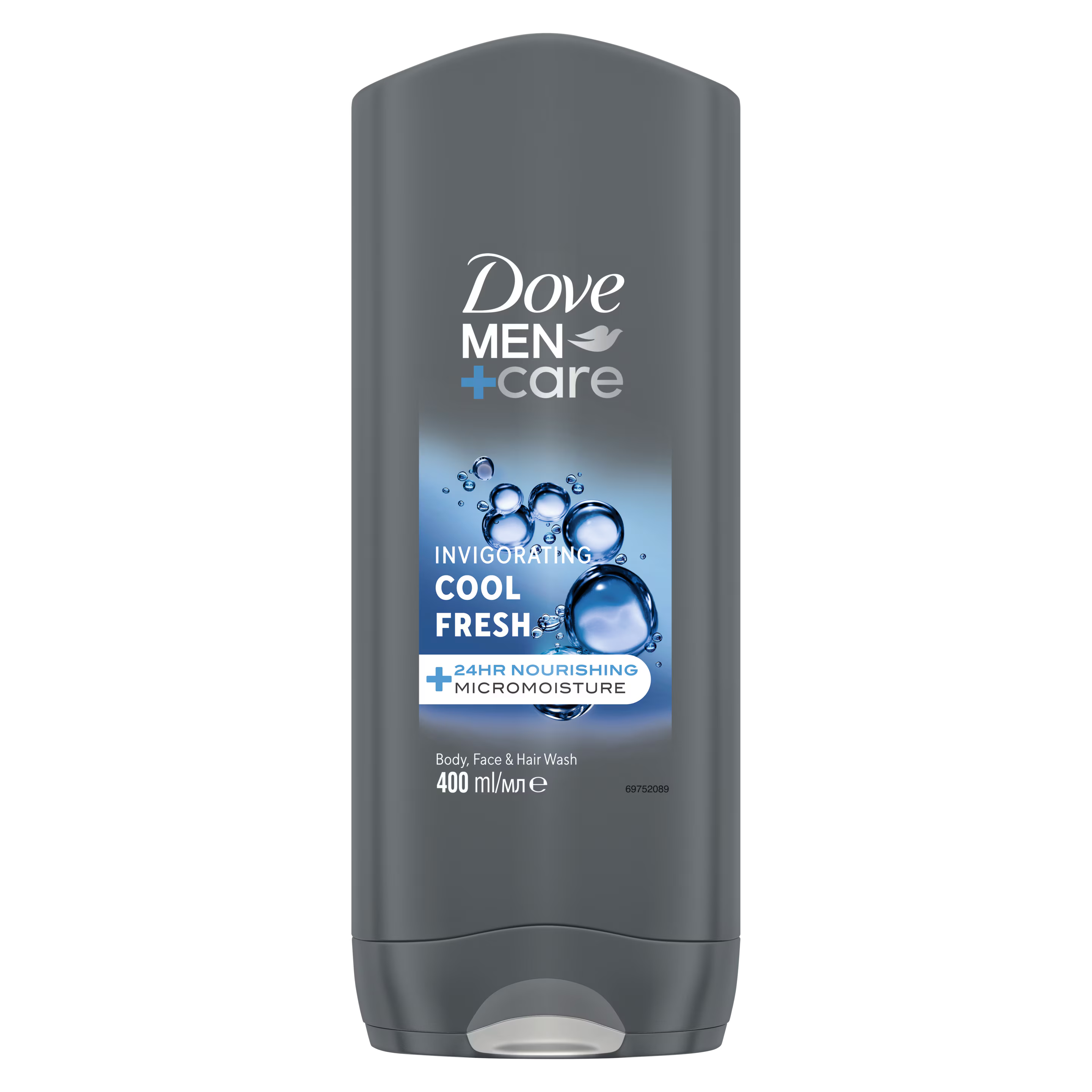Men care cool fresh invigorating body & face wash 400ml