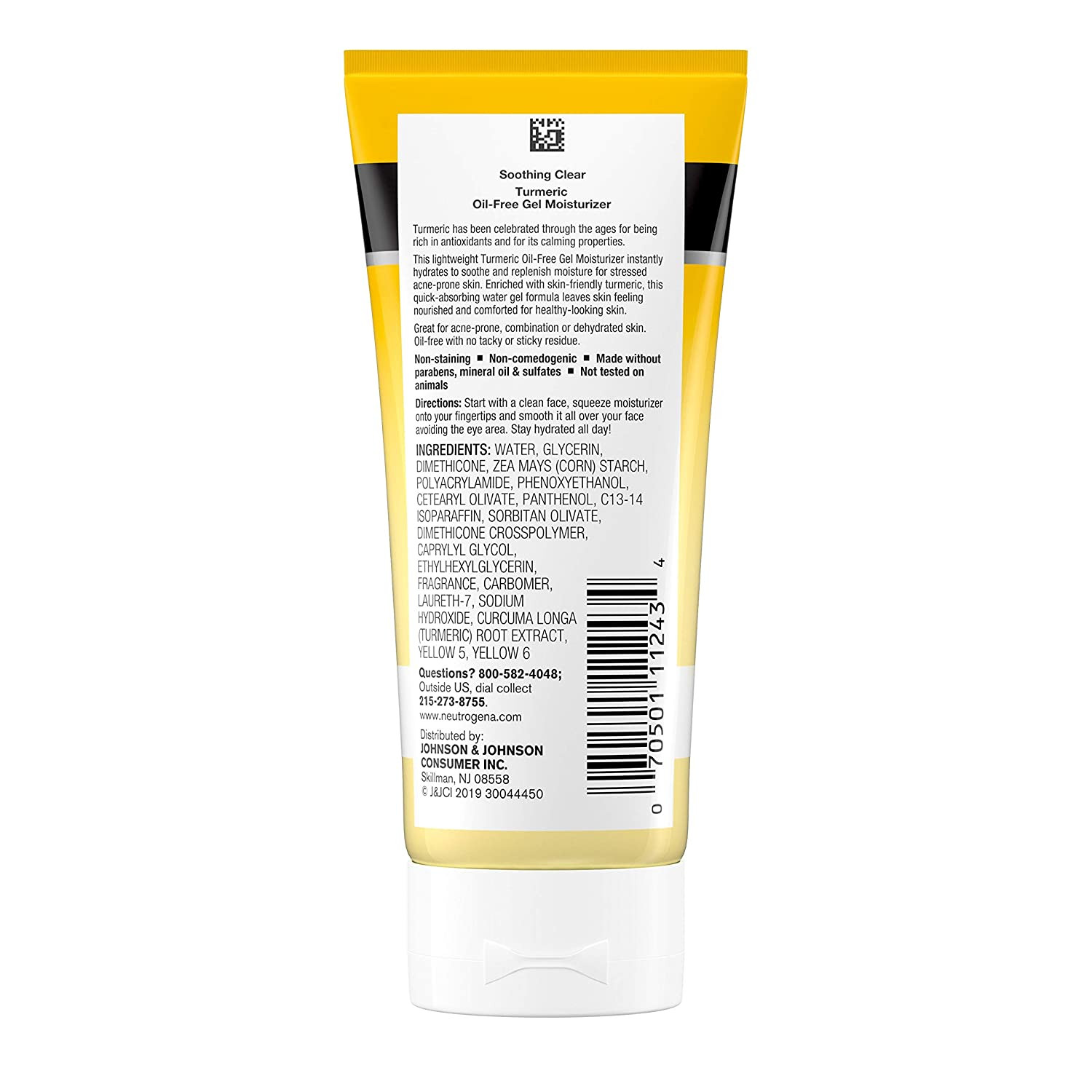 Soothing clear turmeric oil-free get moisturizer 88ml