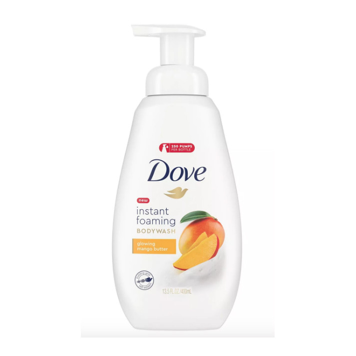 Instant foaming glowing mango butter body wash 400ml