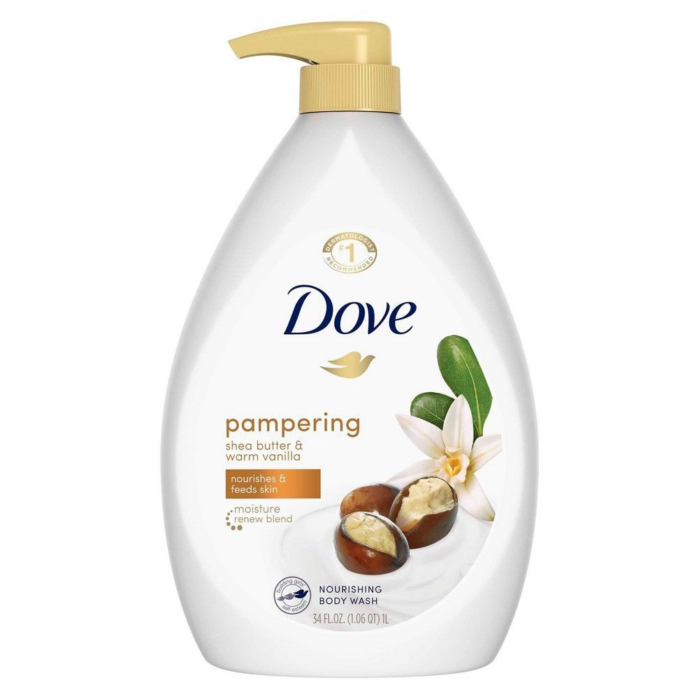 Pampering shea butter & vanilla body wash 1000ml