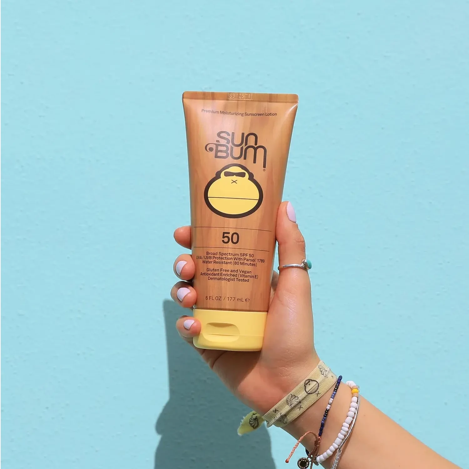 Premium moisturizing sunscreen lotion UVA/UVB SPF50 177ml