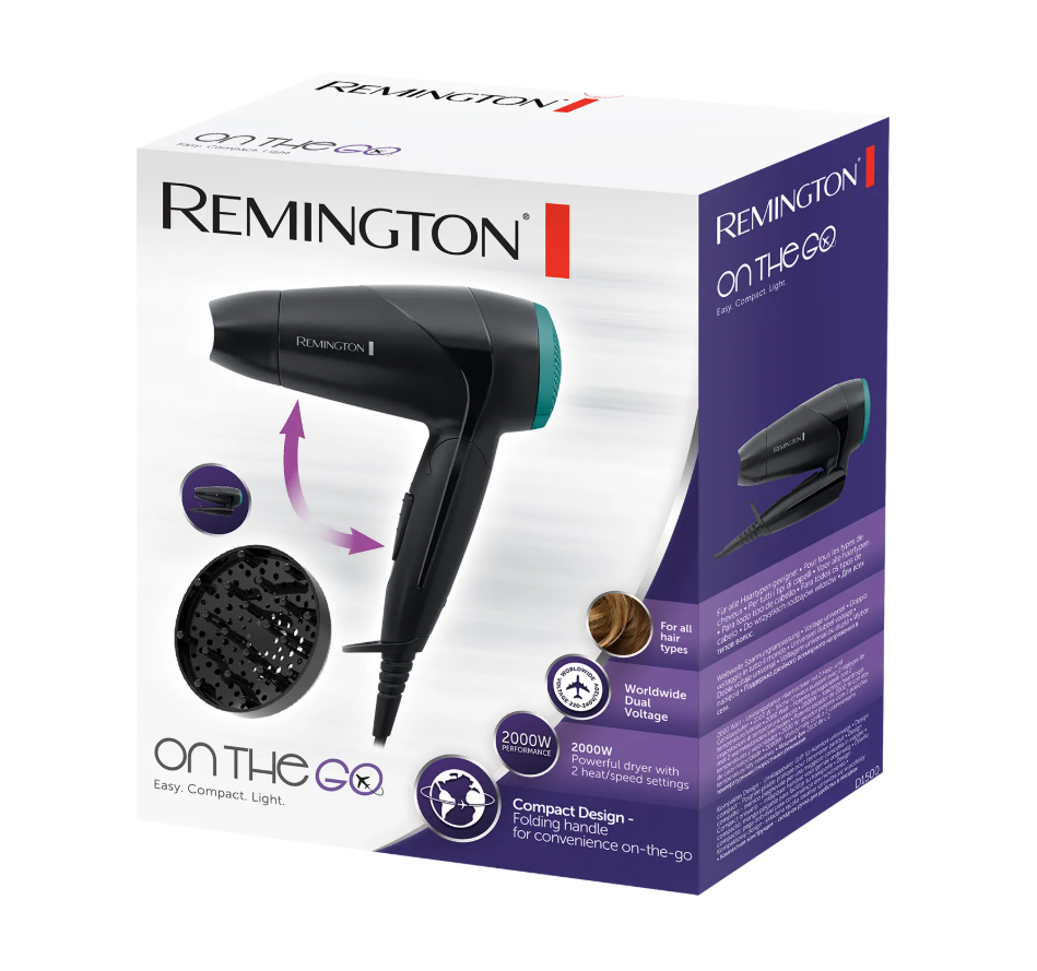 On the go hair dryer D1500