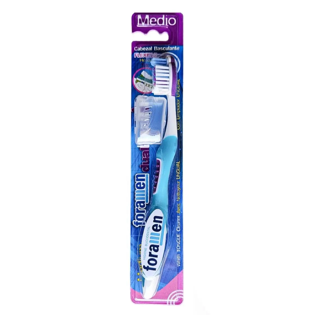 Dual flexi toothbrush