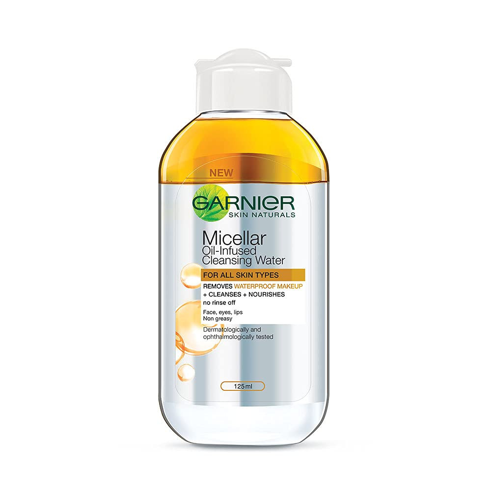 Micellar oil-infused cleansing water for all skin types 125ml