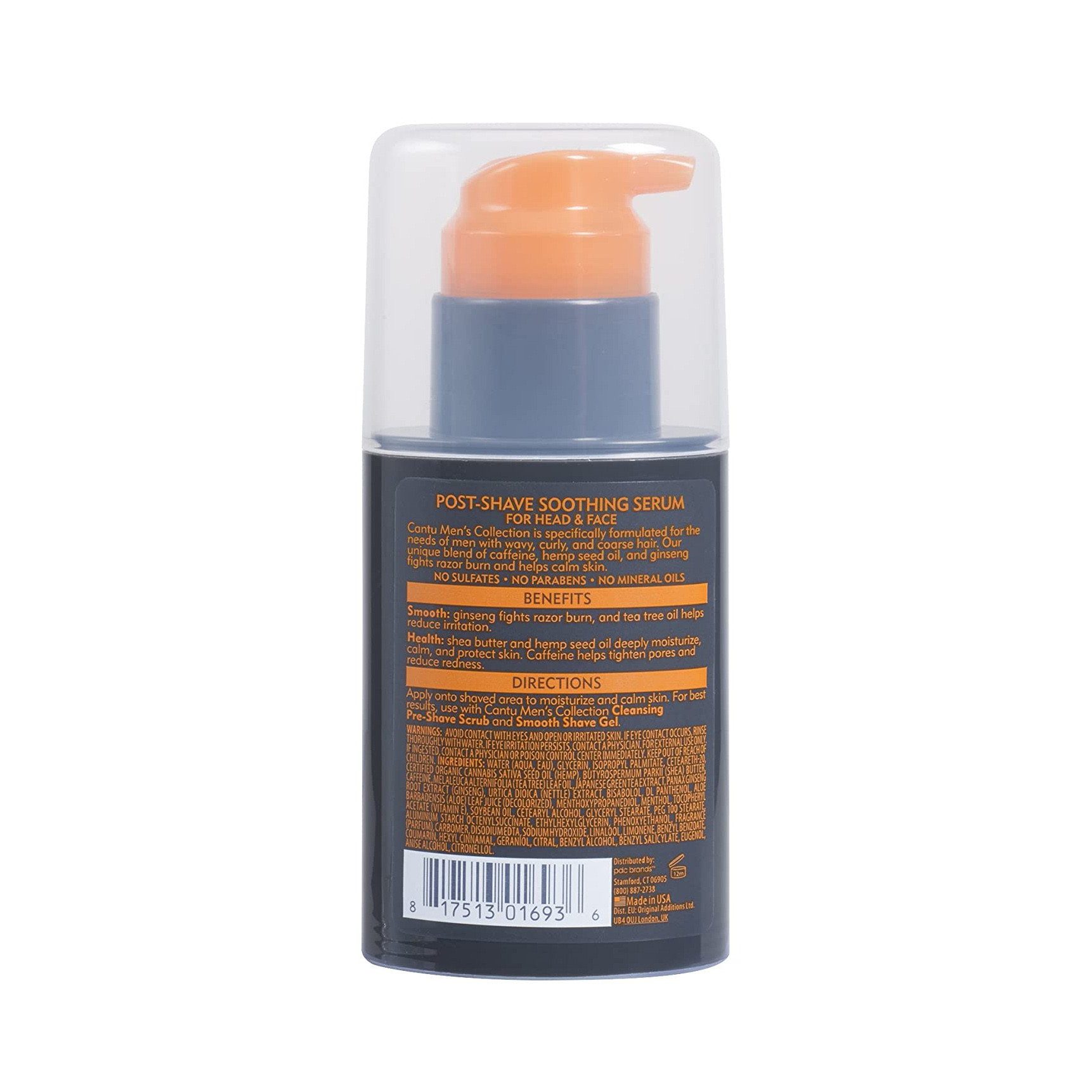 Men's post-shave soothing serum 75ml