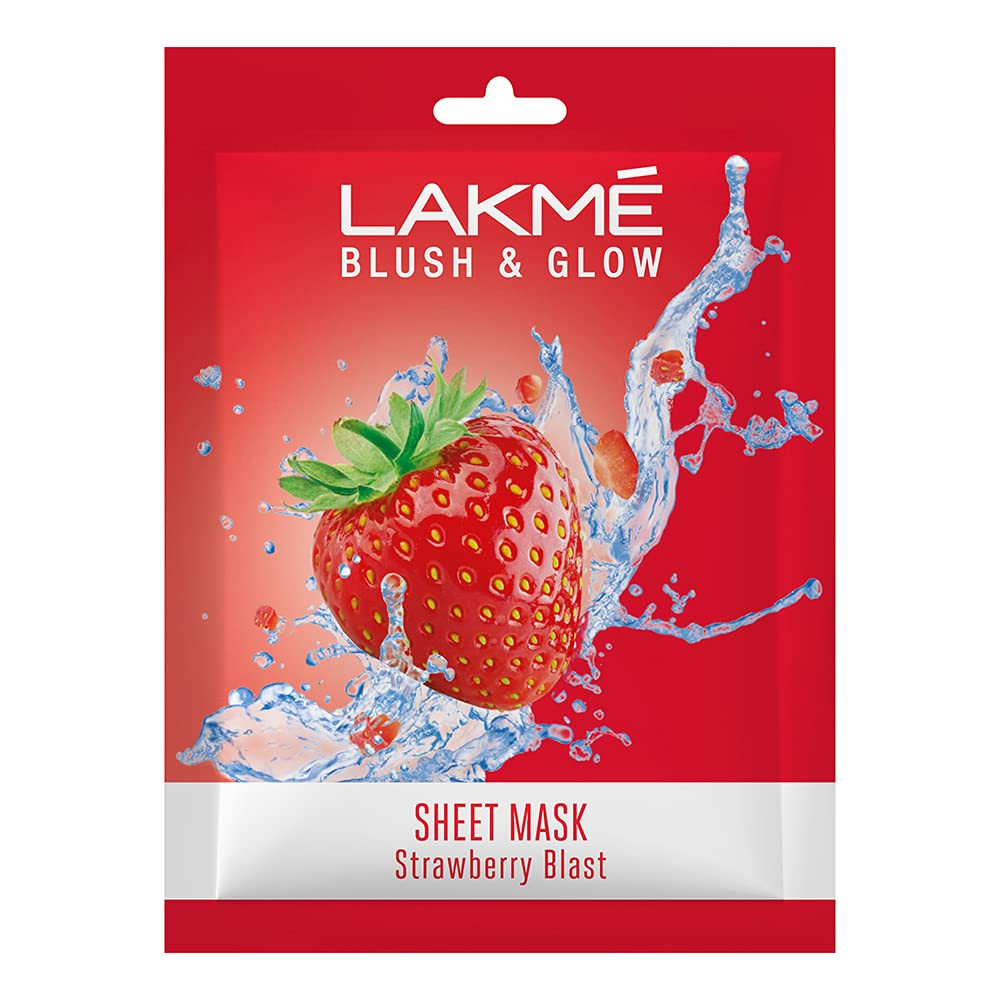 Fruity-licious sheet mask strawberry blast 1s