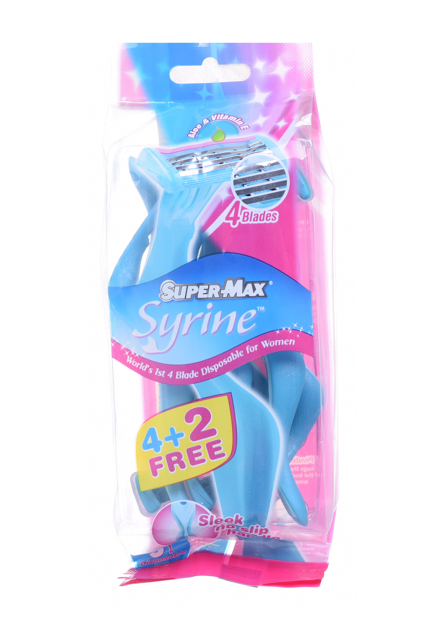 Syrine disposable razor 6pc pack
