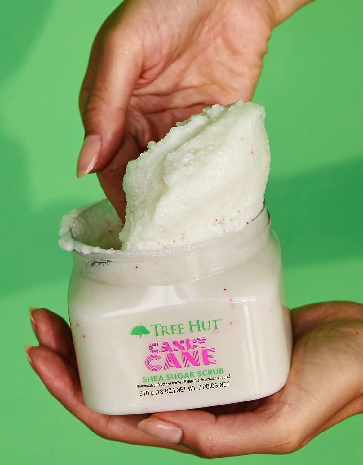 Candy cane shea suagr scrub 510g