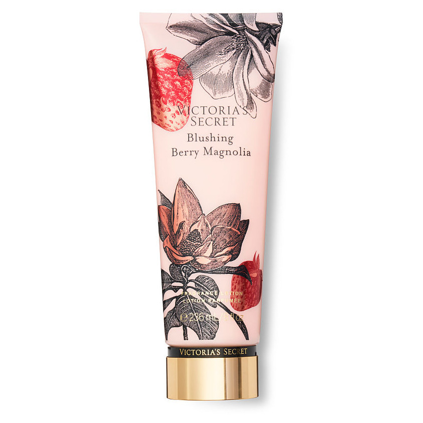 Blushing berry magnolia fragrance body lotion 236ml