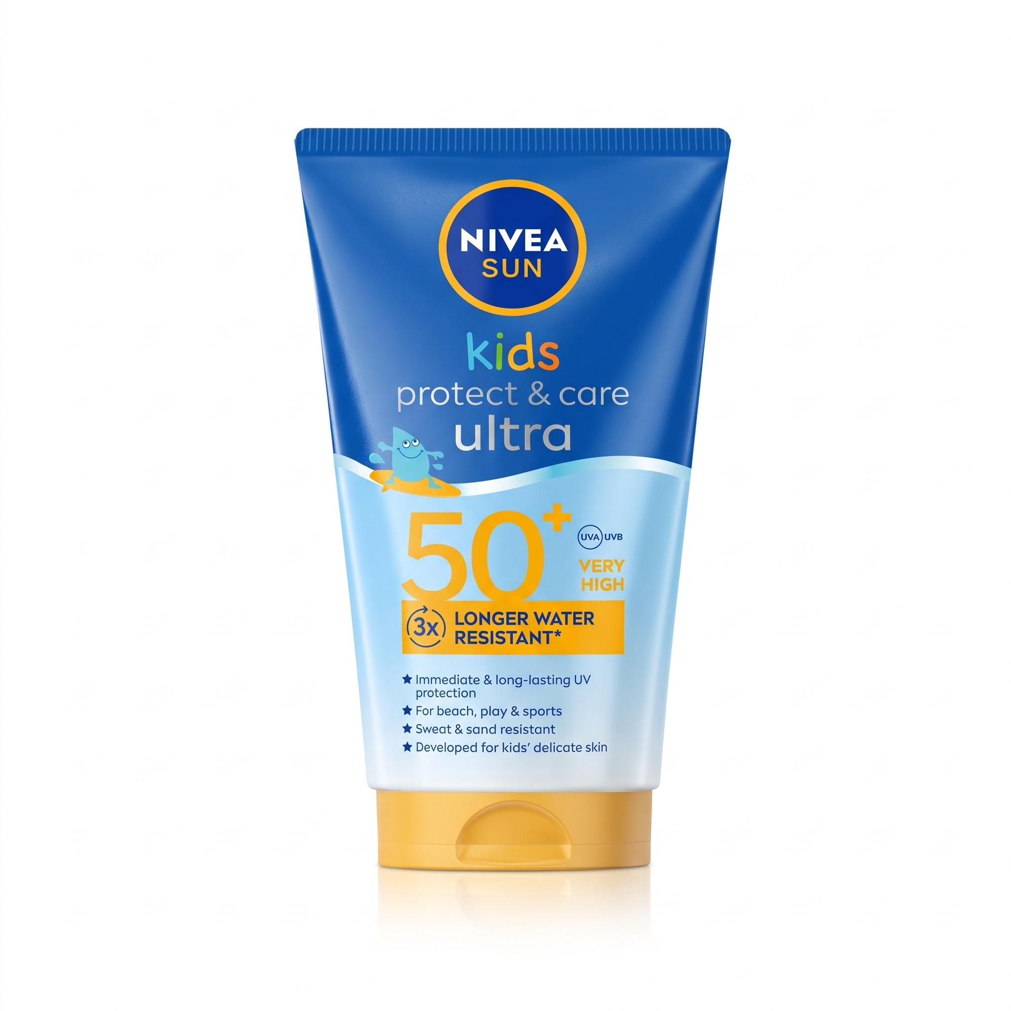 Kids protect & care ultra sun cream 50+ very high 150ml