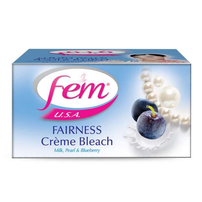 Fairness creme bleach milk, pearl & blueberry 100g