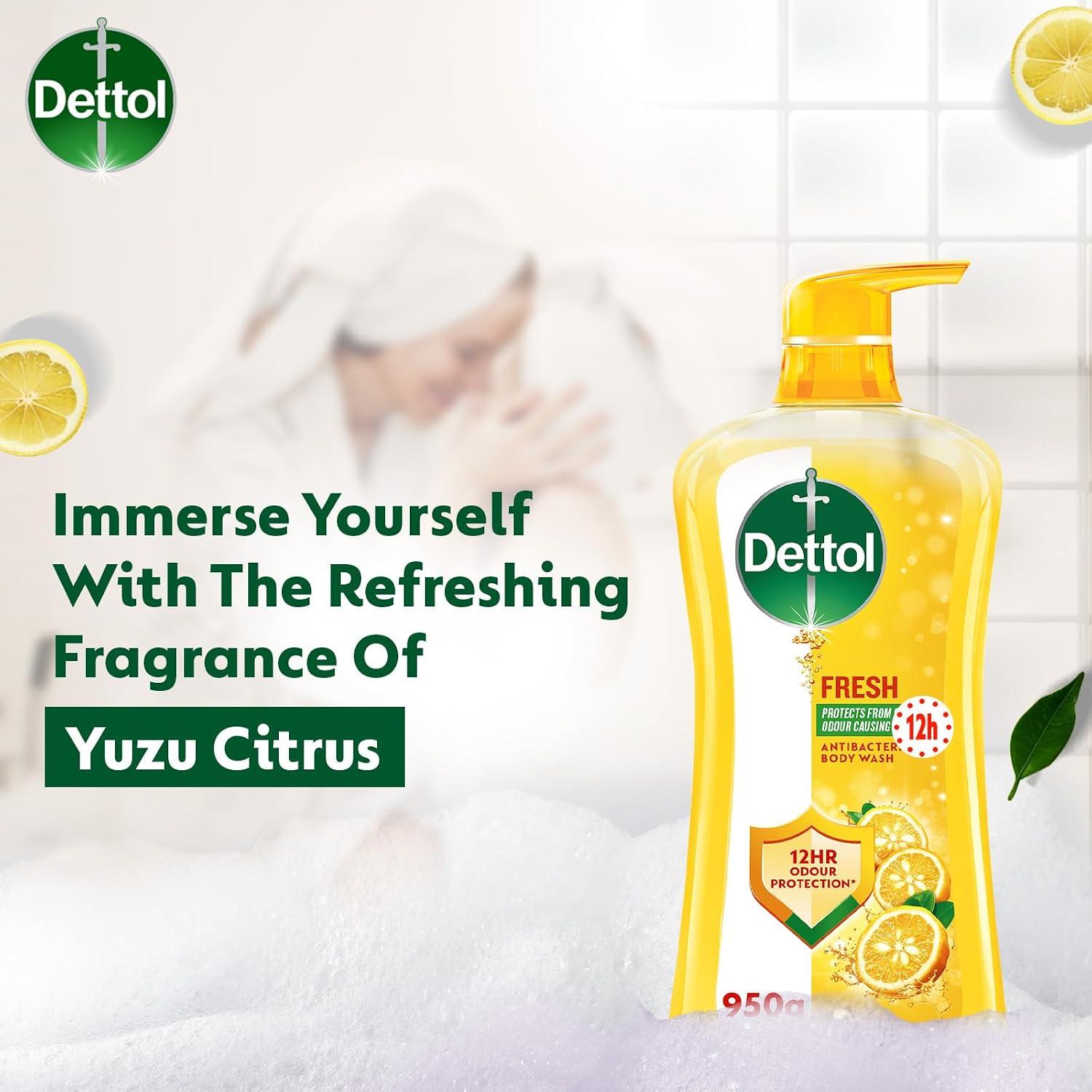 Fresh yuzu citrus body wash 950g
