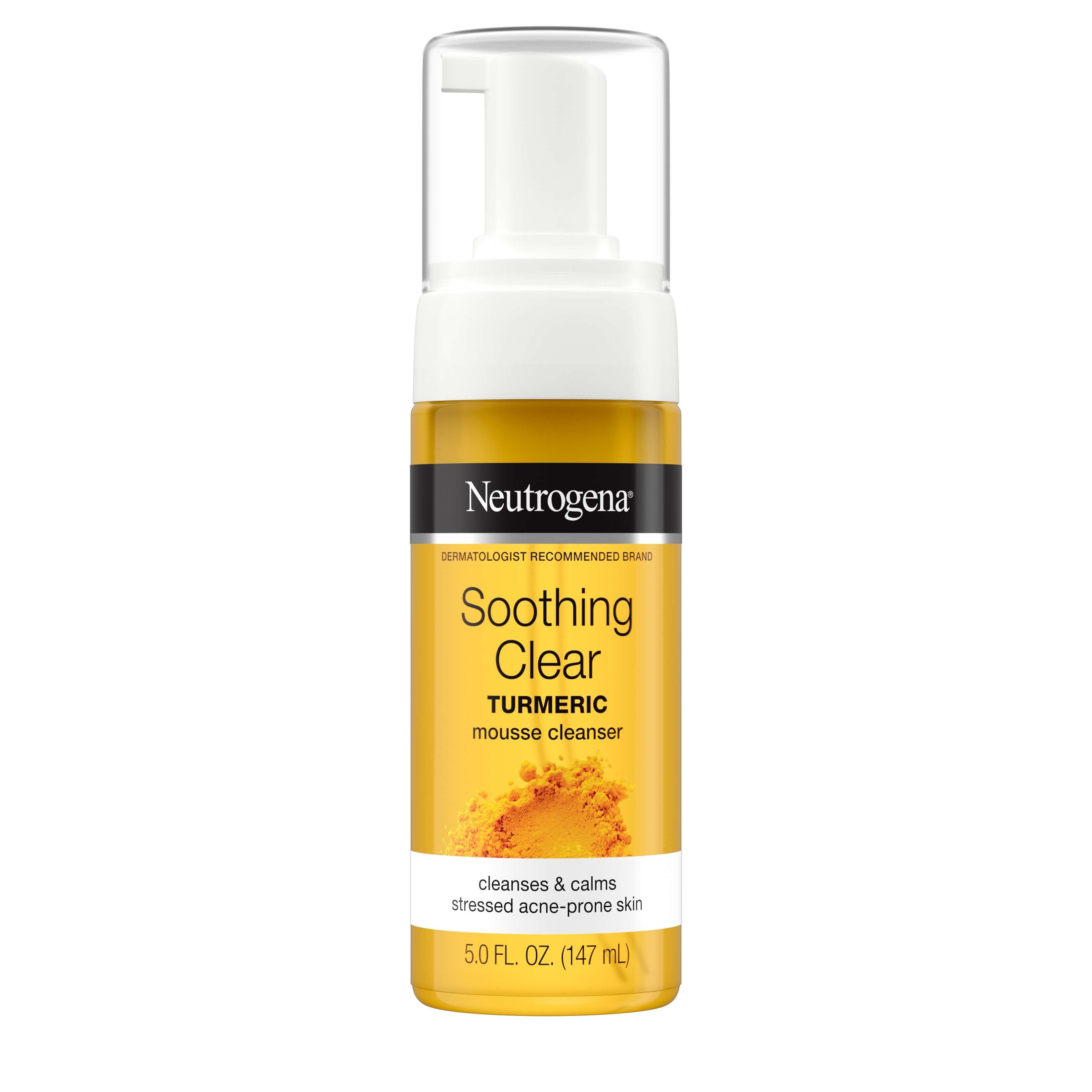 Soothing clear turmeric mousse cleanser 147ml