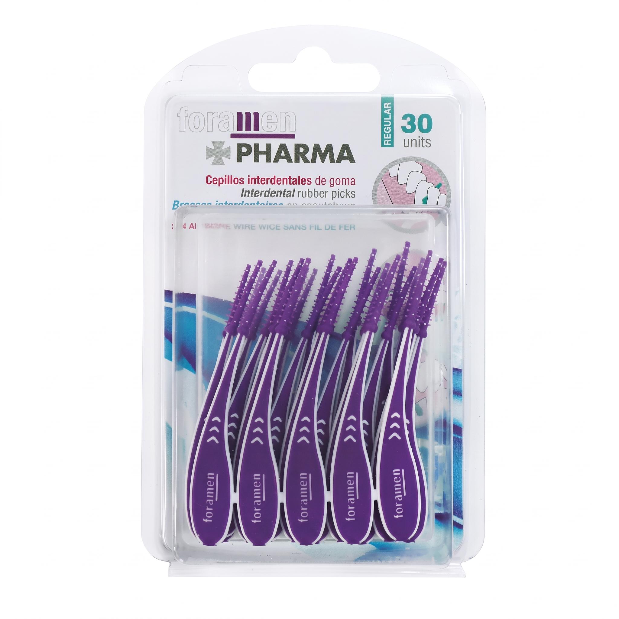 Pharama interdental rubber picks 30s