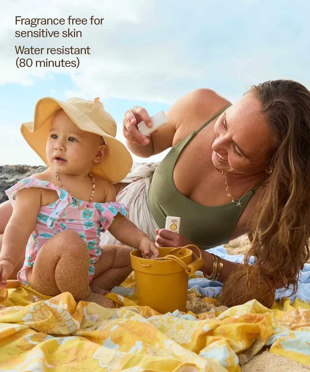 Mineral sunscreen face stick SPF50 frag free 13g