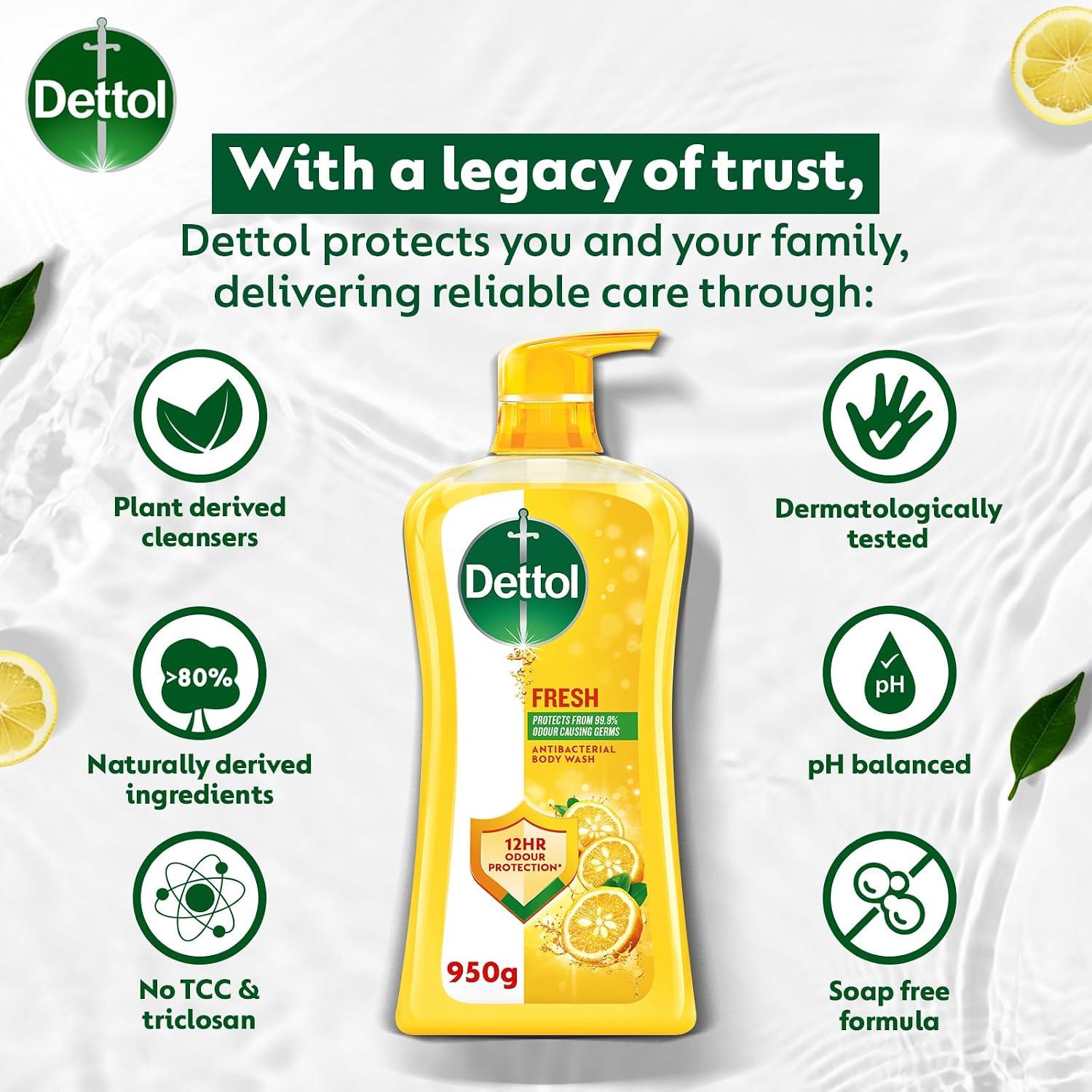 Fresh yuzu citrus body wash 950g