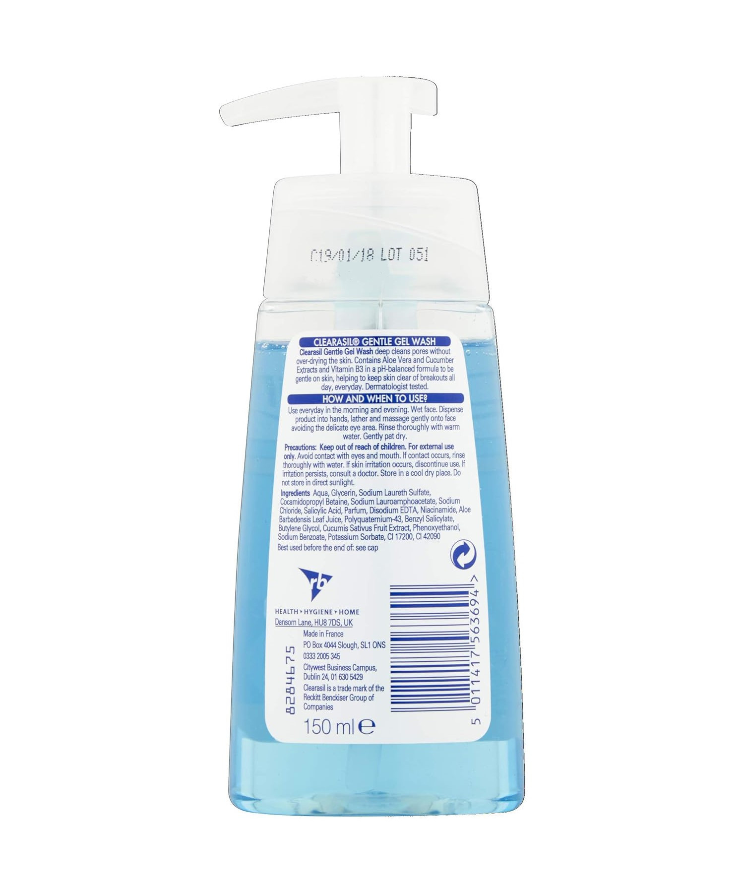 Gentle gel wash 150ml