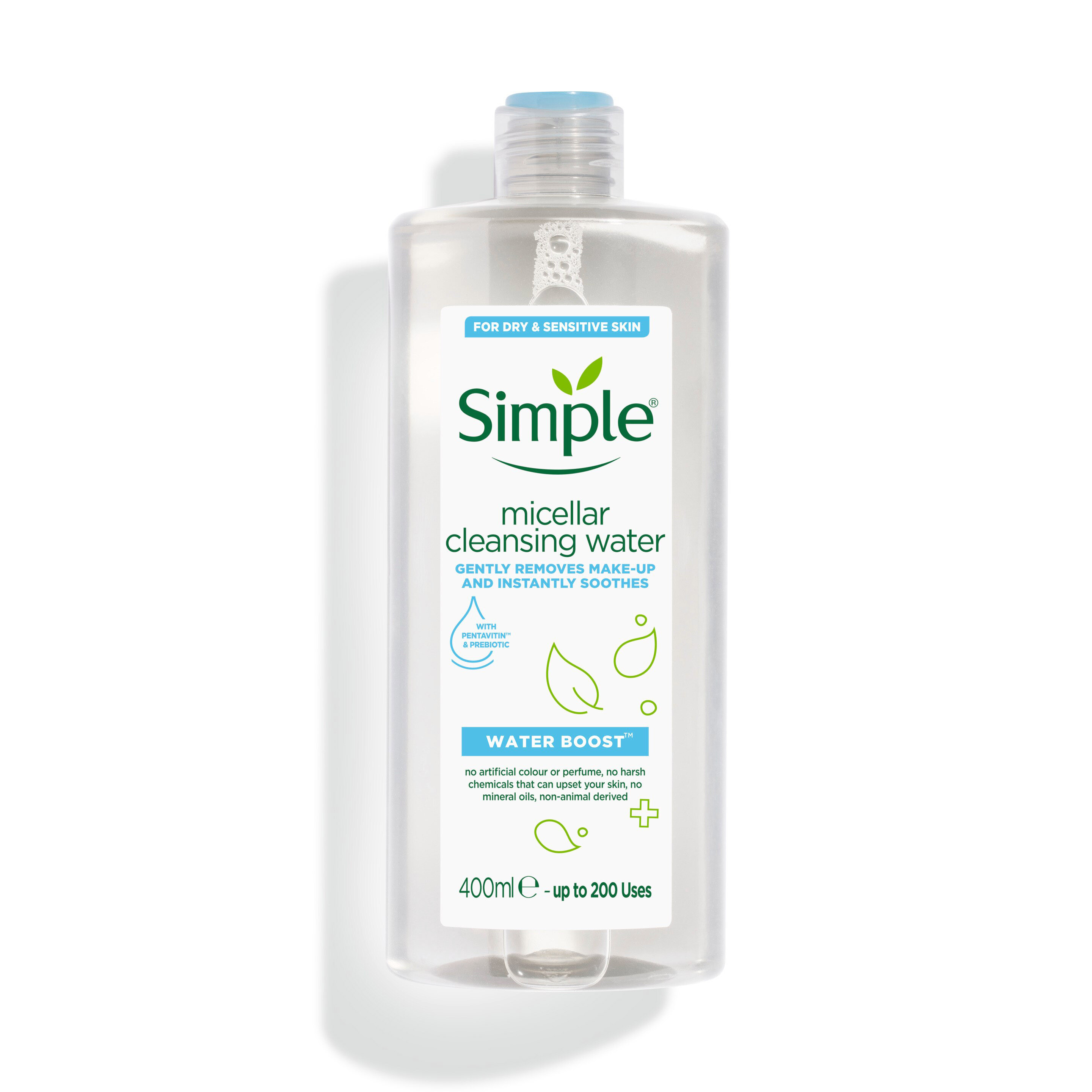 Water boost micellar cleansing water for sensitive & dry skin 400ml