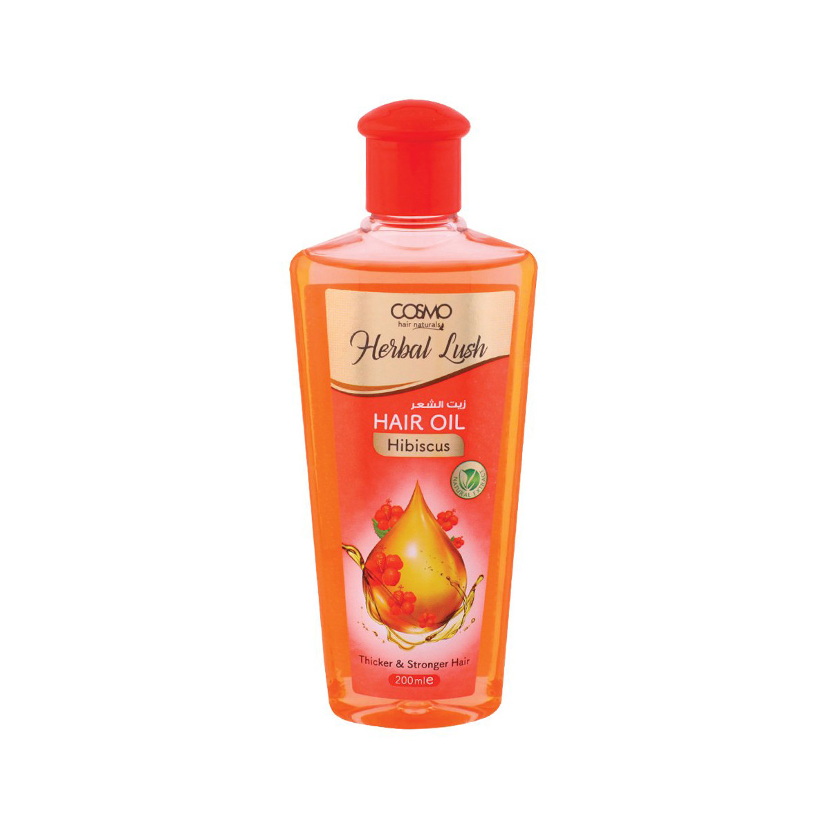 Herbal lush hibuscus hair oil 200ml