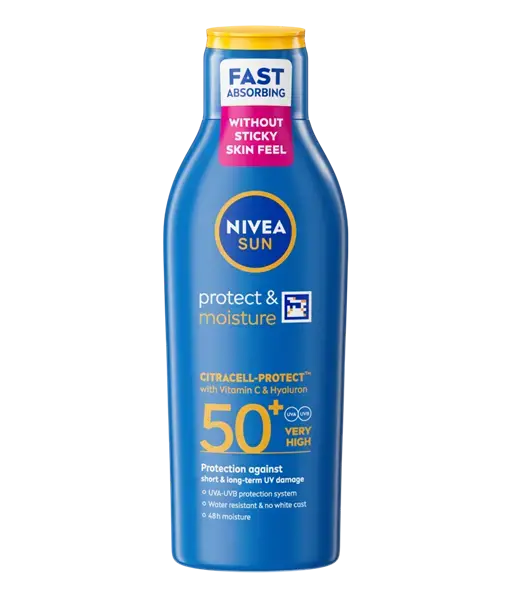 Sun protect & moisture sun lotion 50+ very high 200ml
