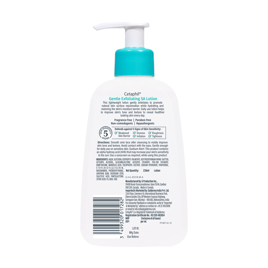 Gentle Exfoliating SA Lotion 236ml