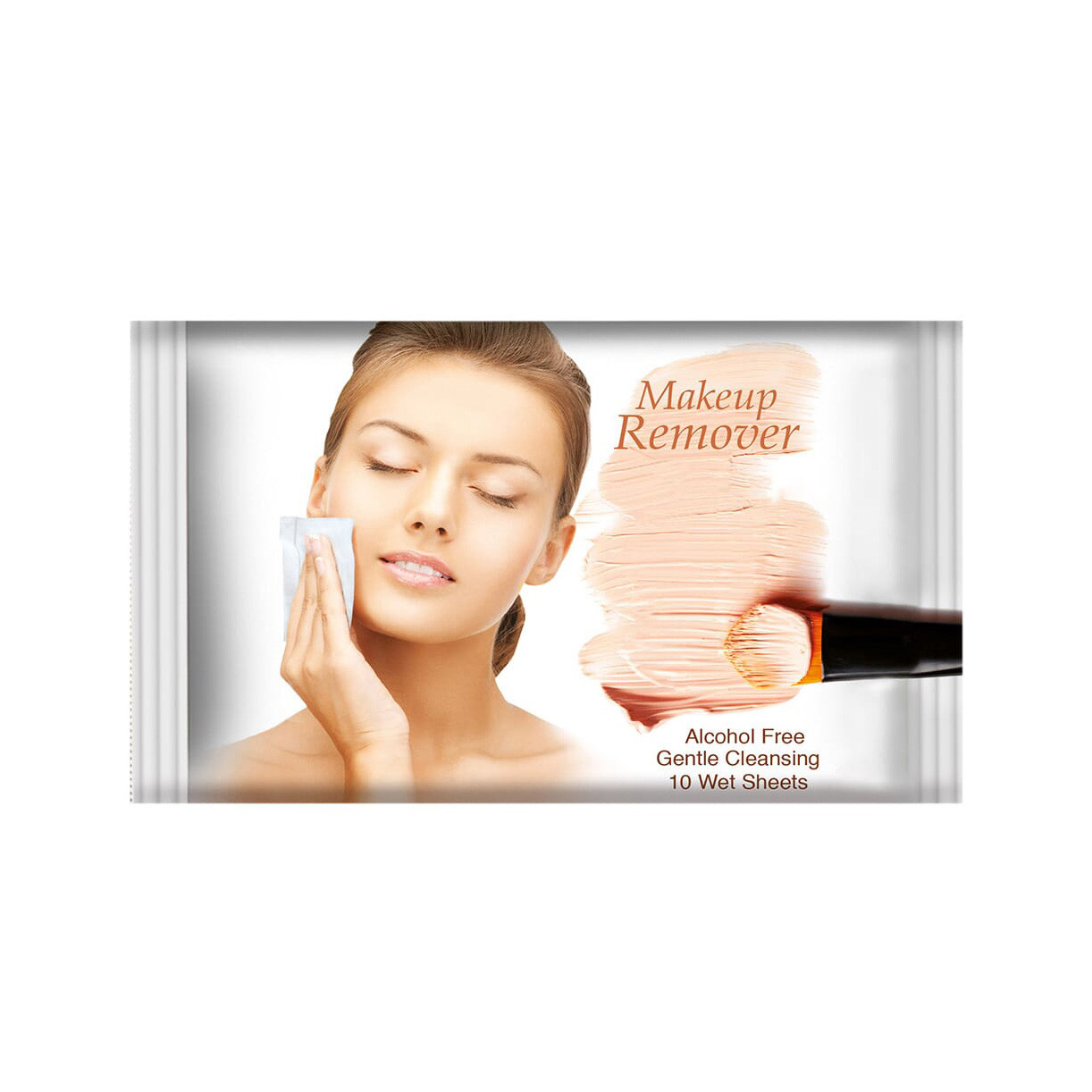 Gentle cleansing makeup remover wet wipes 10's
