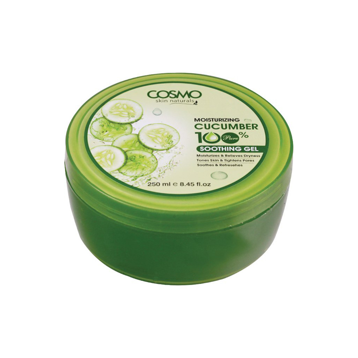Moisturizing cucumber soothing gel 250ml