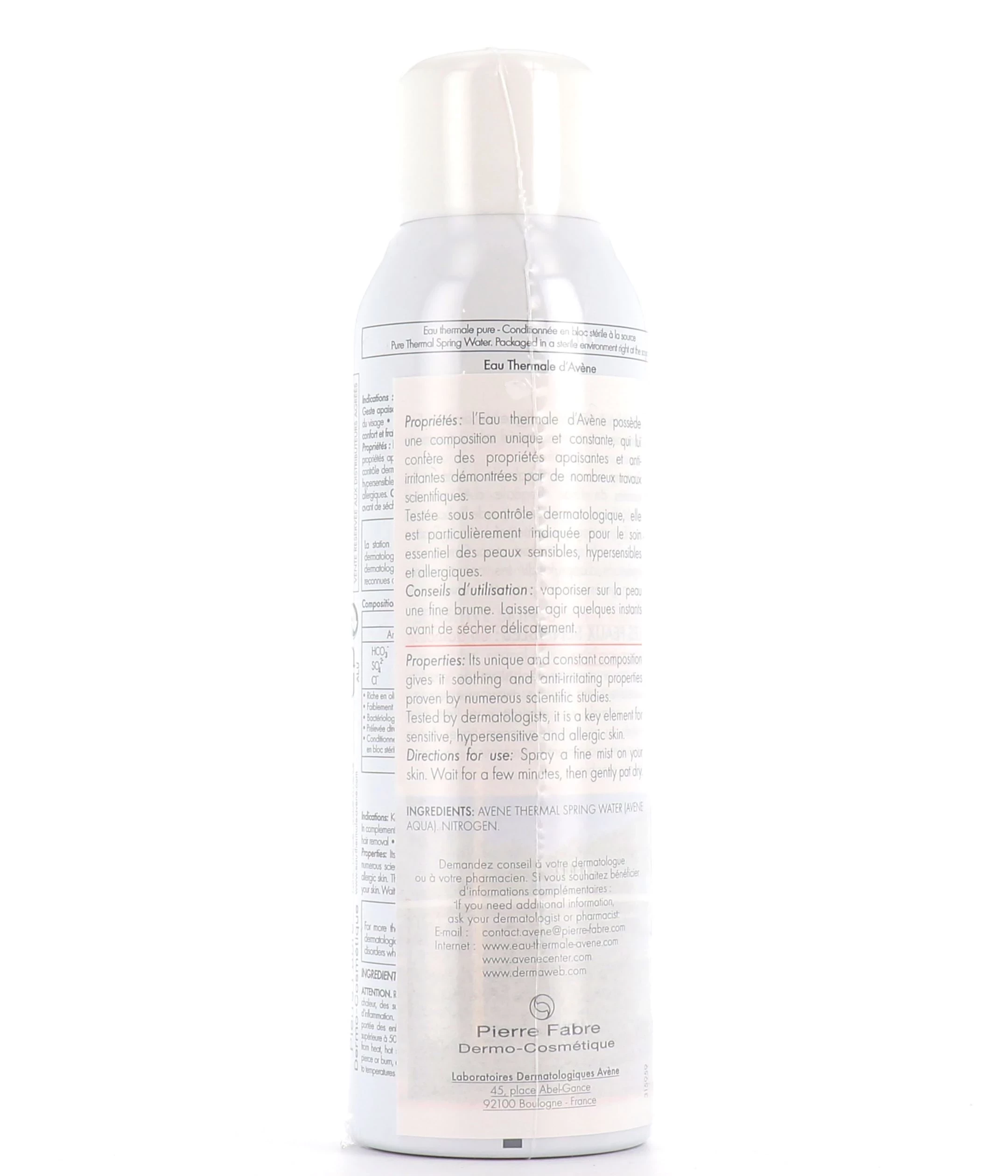 Thermal spring water sensitive skin 150ml