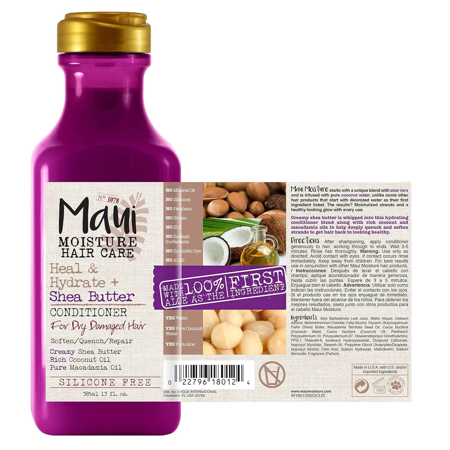 Revive & hydrate + shea butter conditioner 385ml