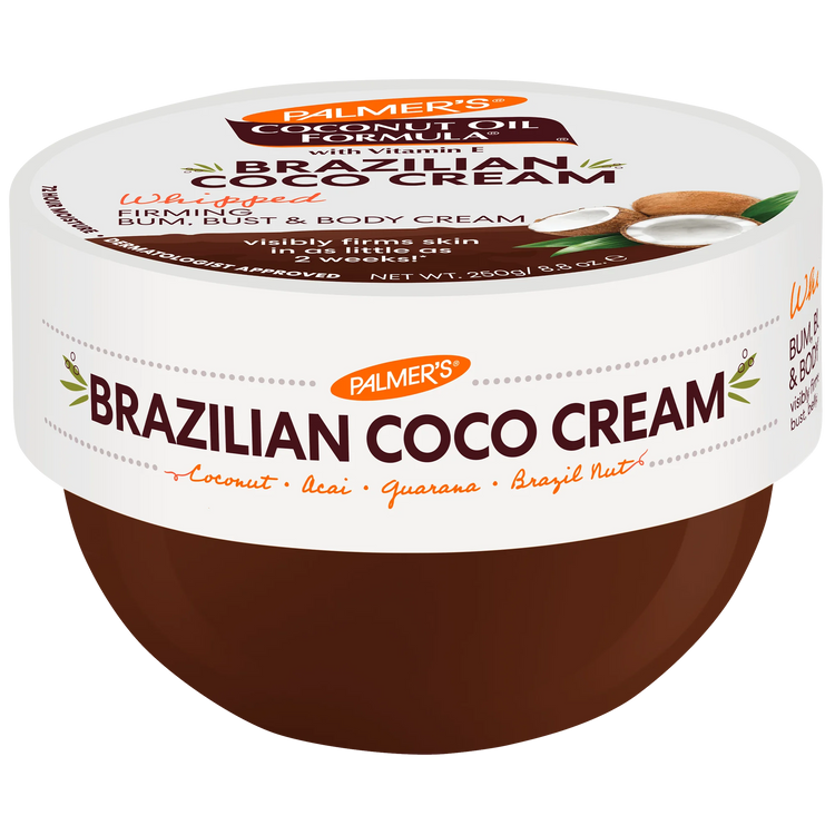 Brazilian Coco Whipped Bum, Bust & Body Cream 250g