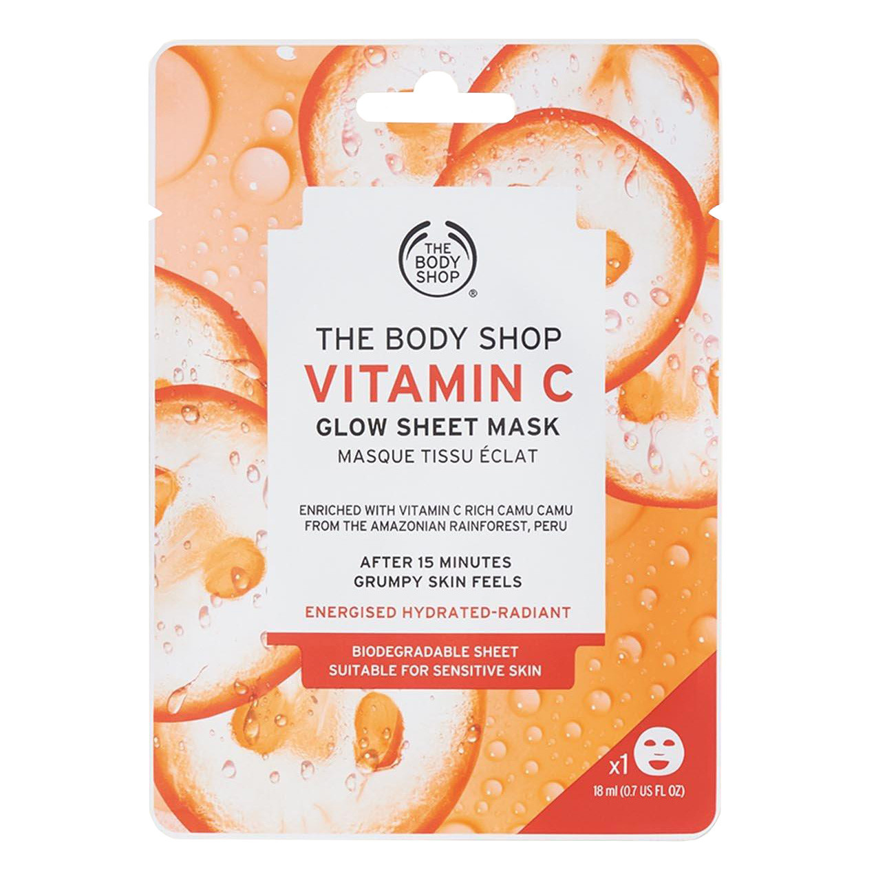 Vitamin c glow sheet mask 1x18ml