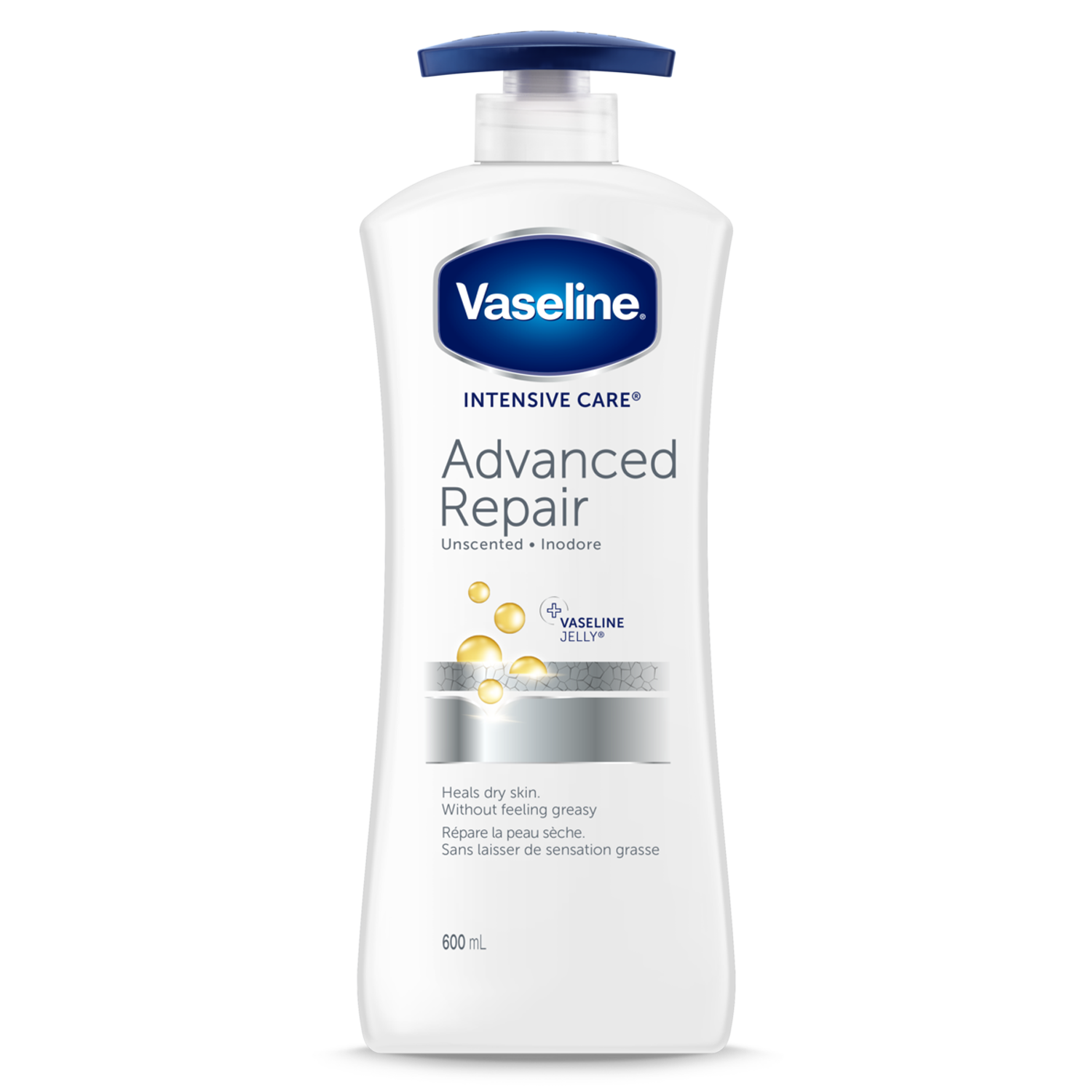 Advanced repair unscented body lotion 600ml