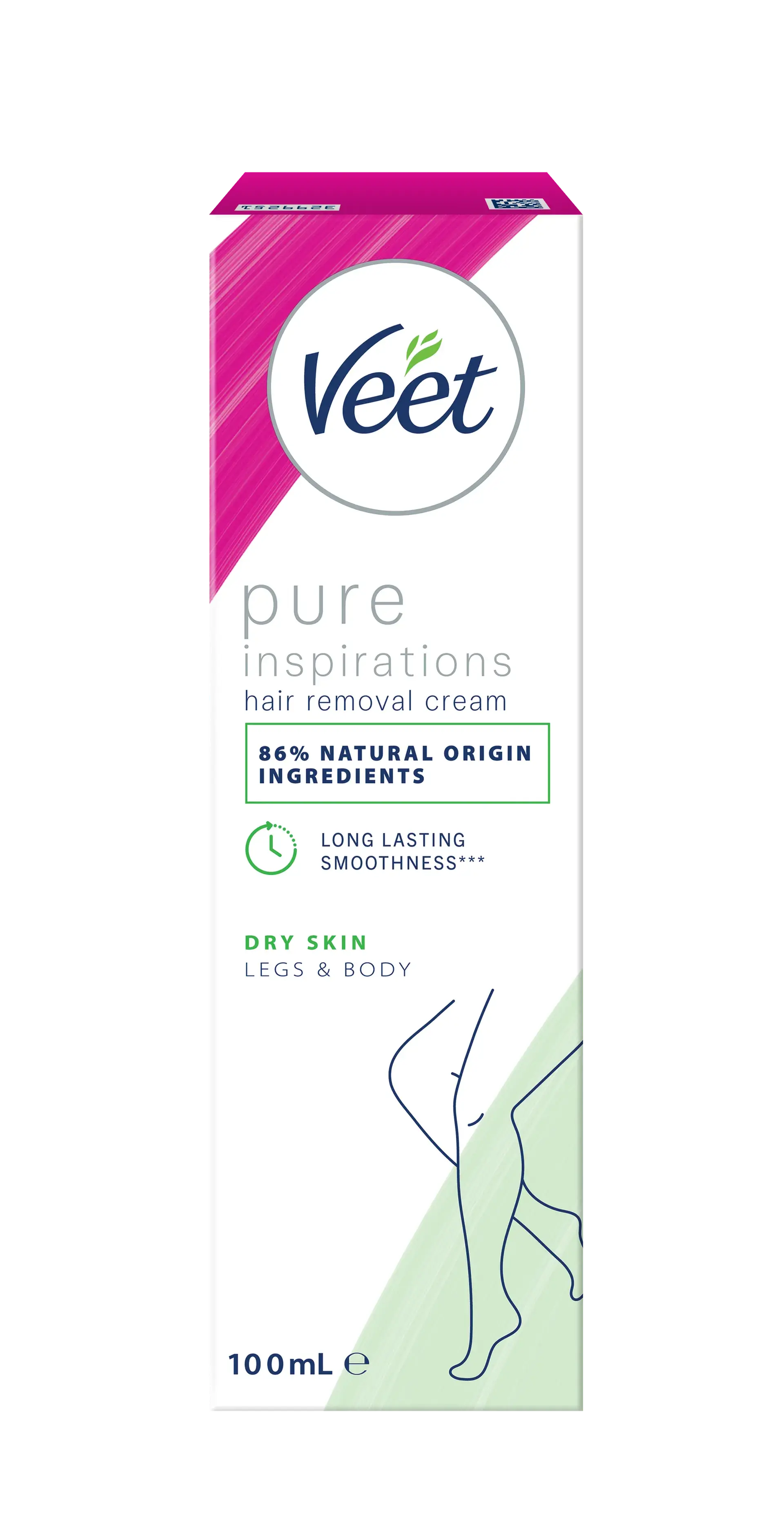 Pure inspiration Hair removal cream dry skin 100g