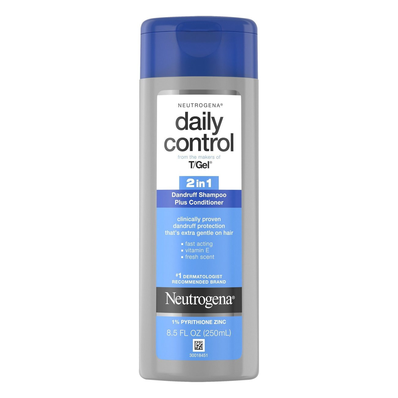 Daily control 2 in 1 dandruff shampoo & conditioner 250ml