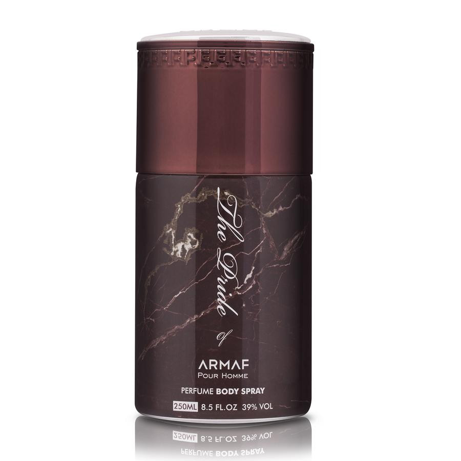 The pride of armaf brown body spray for men 250ml
