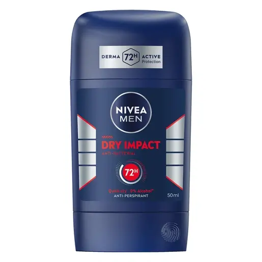 Men dry impact deodorant stick 50ml